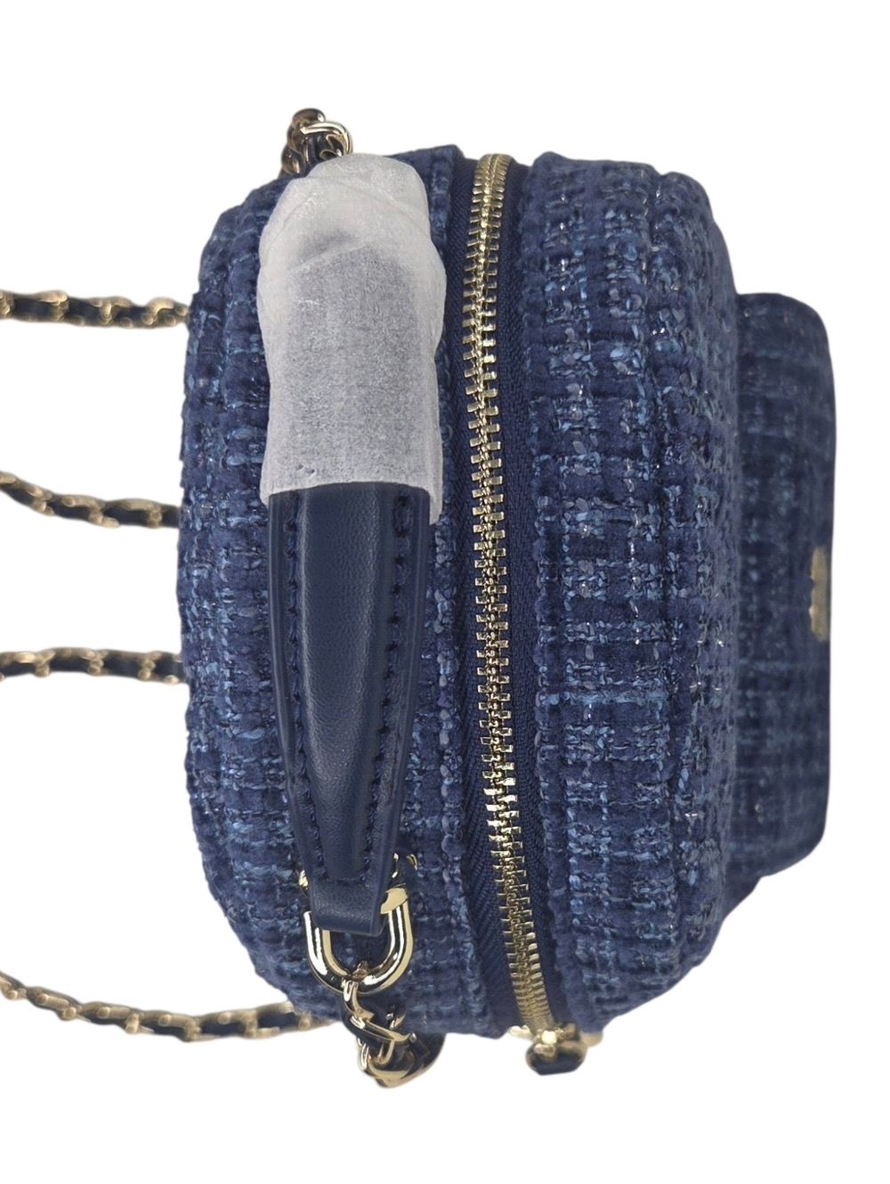 Chanel Blue Tweed Mini Backpack with Box - GWP - Picture 3 of 11